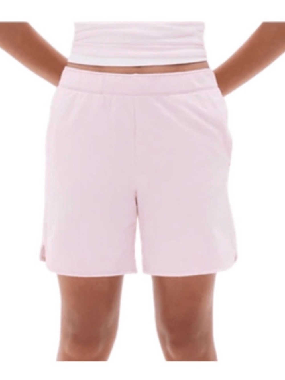 NWT Athleta Girl All Day Soccer Short Halo/Pink, Size M 8/10 - Picture 8 of 8